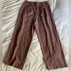 Eddie Bauer 100% Linen Pants